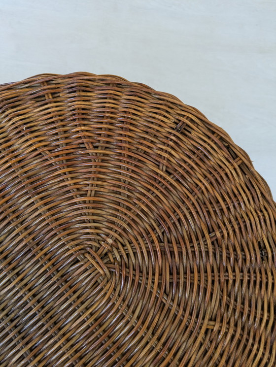 Image 1 of Outdoor Wicker Lounge - Vintage