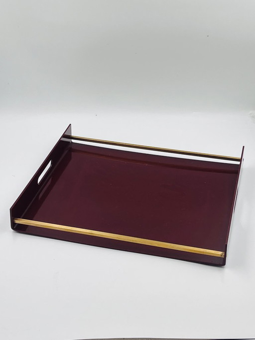 Lucite top Maison Mercier