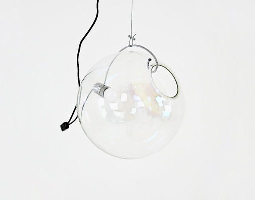 "Sona" Hanging lamp by Carlo Nason for Lumenform, 1970S
