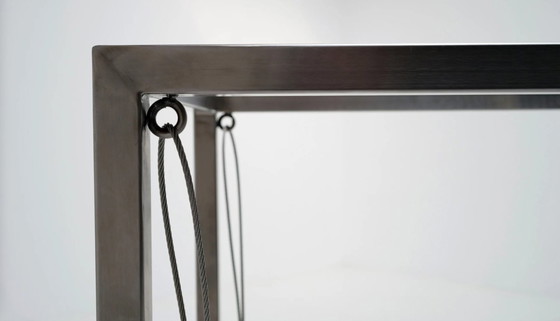 Image 1 of Postmodern steel Sensilla chair by Christoph Siebrasse, 1980's