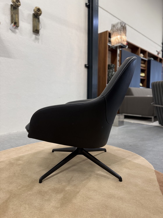 Image 1 of Poltrona Girevole Leolux Lanah Pelle Negev