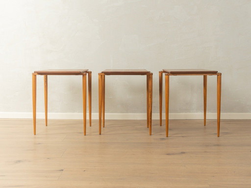 1960s nesting tables, Opal Möbel, Vintage