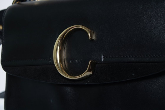 Bolso Chloé C de piel en color negro. – Chloe, Bolsos cruzados, Calfskin (photo 8 of 14)
