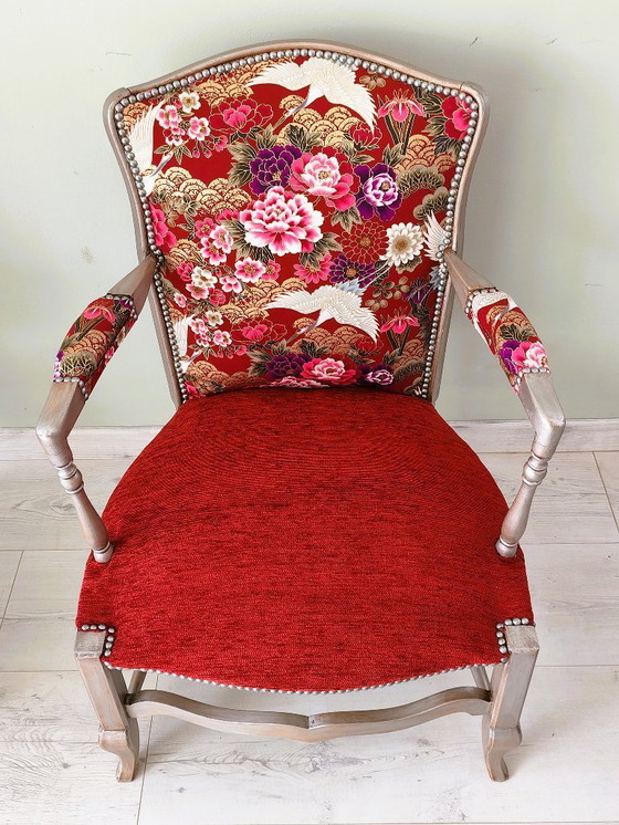 Image 1 of Paar Louis XV Cabriolet-Sessel