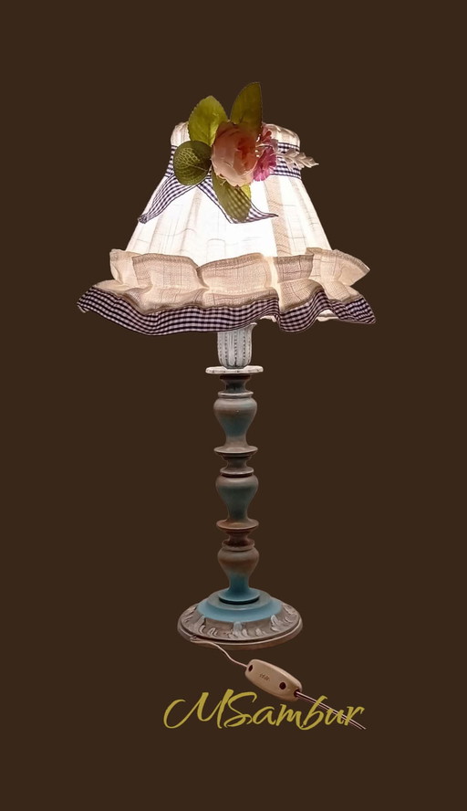 Charmante Tischlampe. Vintage, italienisch