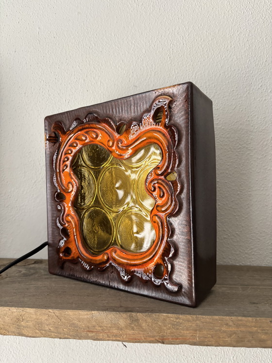 Image 1 of Rara lampada da parete vintage Pan Leuchten Fat Lava, anni '60