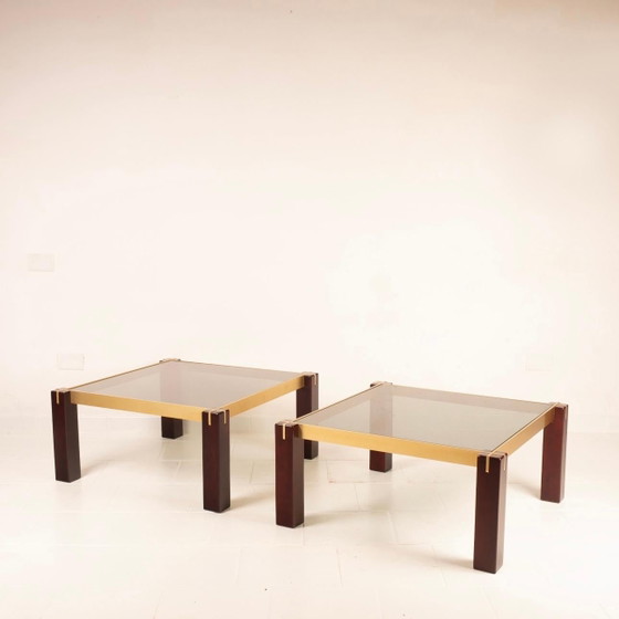 Renato Polidori Italienischer Mid Century Couchtisch aus Holz für Skipper 1960 – Skipper Italy, Couchtische (photo 18 of 18)