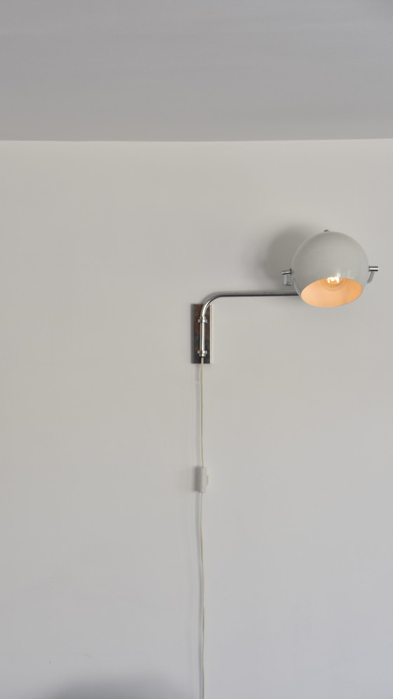 Image 1 of Vintage Gepo Eyeball wandlamp