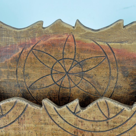 Image 1 of Beech Wabi Sabi cabinet, circa 1850