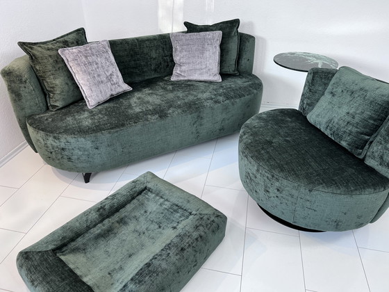 Image 1 of 3-delige loungeset bestaande uit bank, fauteuil en bed voor huisdier