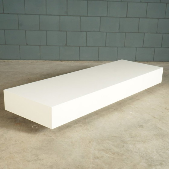 Designer wooden coffee table – white (photo 8 of 12)