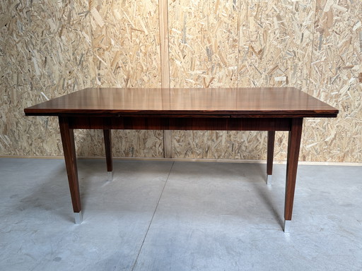 Table de salle à manger extensible scandinave vintage de 1960
