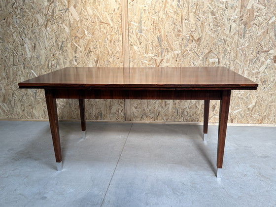 Image 1 of Scandinavische vintage uitschuifbare eettafel uit 1960