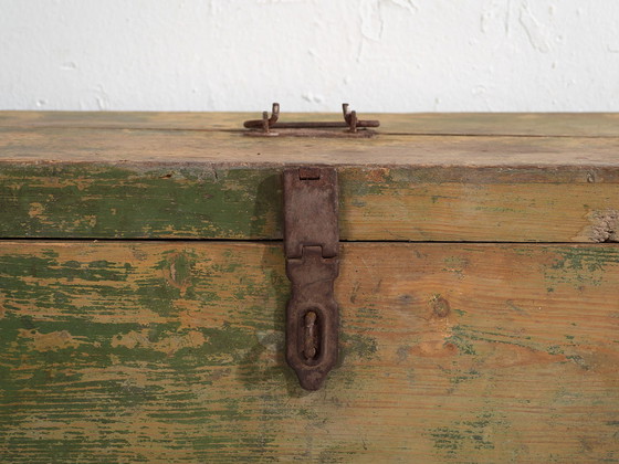 Baule antico in legno massello (c.1920) #77 – Cassettiere, Rustic (photo 22 of 40)