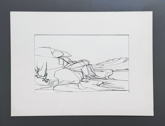 Image 1 of Eugene Eechaut (1928-2019) - Minimalistic Landscape, 1970