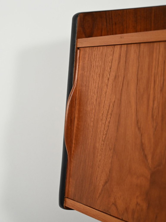 Image 1 of 1950s teak sideboard with display cabinet