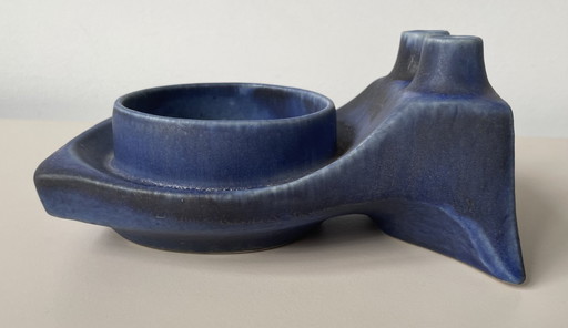 Jardinière/vase soliflore duo rare de style brutaliste Loré Beesel B77 par Matt Camps