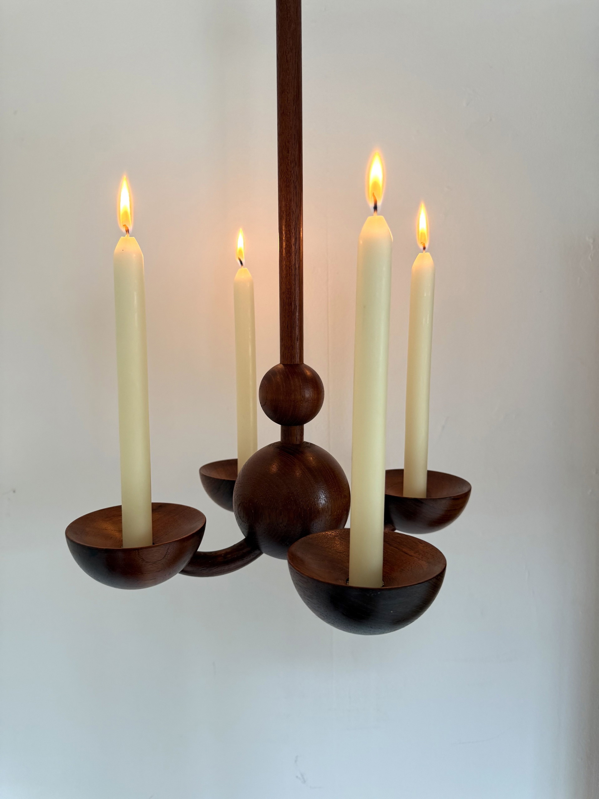 vintage * turip candle holder 2点セット Vintage teak hanging candlestick, Denmark | Candle holders second
