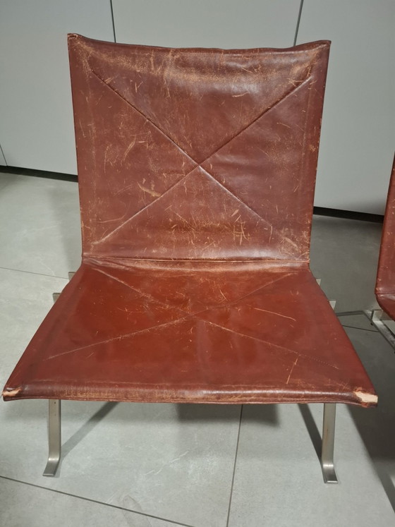 2x PK22 fritz Hansen in good condition – Armchairs, Leather (photo 2 of 9)