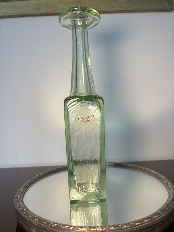 Vase Saint Louis Reproduction of Antique Glass for Louvre – Glass & Decanter, Crystal (photo 2 of 15)