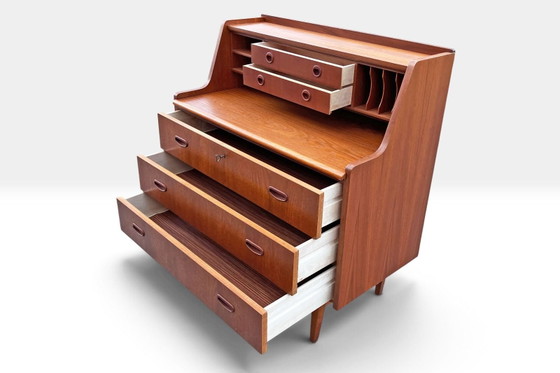 Gunnar Nielsen Tibergaard Secretary Desk – Danish Mid-Century Design – Wood (photo 6 of 15)