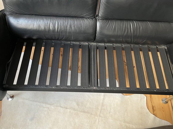 Image 1 of Divano Wilkhahn Avera 826/5, 2 posti, pelle, metà secolo, Bauhaus, era spaziale