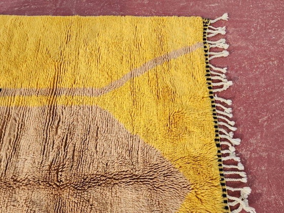 Authentic Handwoven Beni Ouraine Rug from the Atlas Mountains, Made in Morocco, 2/3 m – Aime Té (photo 8 of 10)