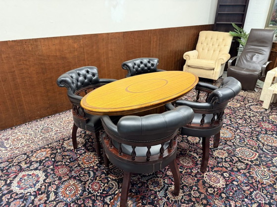 Mesa de conferencia original Globe Wernicke – Mesas de conferencia, Madera (photo 2 of 13)
