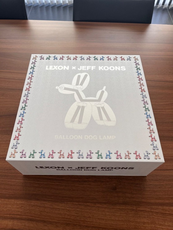 Image 1 of Jeff Koons Balloon Dog Lamp (Lexon) – Iconic Contemporary Design – Collector's Piece