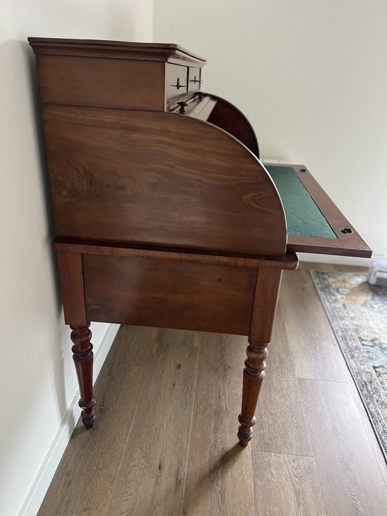 Image 1 of Antique secretaire with shutter