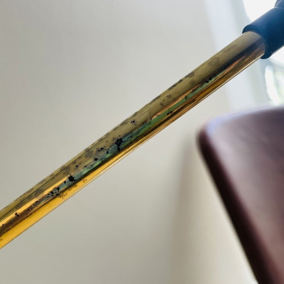 Image 1 of Portuguese postmodern articulated metal desk lamp, 1980s