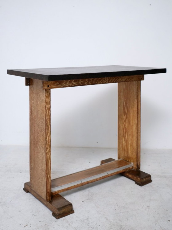 Image 1 of bistro table, modernist Art Deco console table, 1930s