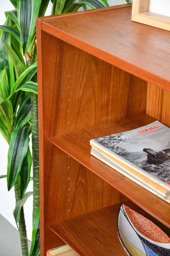 Image 1 of Vintage teak bookshelf, Danish sideboard, mid-century style