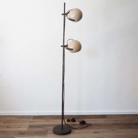 Image 1 of Lampada da terra vintage Anvia anni '70 con due lampadine regolabili