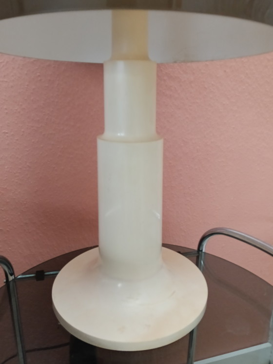 Space Age XL Table Lamp Plastic 1970s (photo 9 of 10)