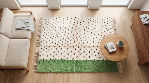 Handgeweven Marokkaanse tapijten | 100% natuurlijke wol 250cm x 250cm