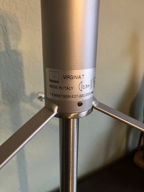 Image 1 of Italian Design Table Lamp "Virginia T" – Opal Glass – Aluminum – Made in Italy