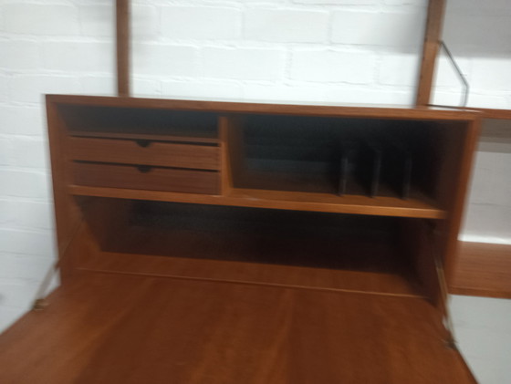 Image 1 of Mueble de pared modular Poul Cadovius, teca, Dinamarca