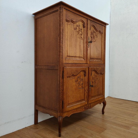 Mobile per bevande vintage, credenza, mobile bar, credenza con vetrina – Credenze con vetrina, Wood (photo 8 of 13)