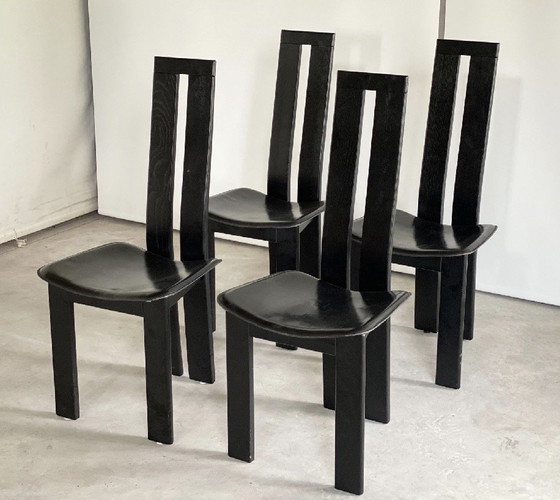 Image 1 of 4 Pietro Costantini eetkamerstoelen