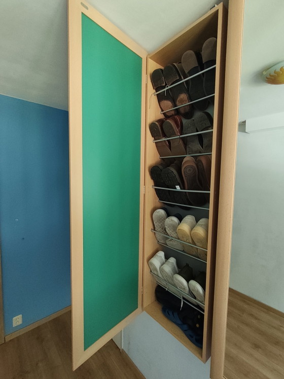 Image 1 of 3 meubles à chaussures avec portes miroir