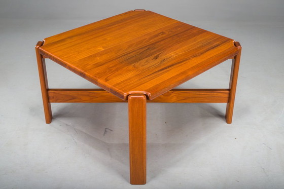 Image 1 of Danish Teak Coffee Table attributed to Niels Bach, 1960s