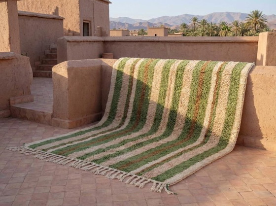 Image 1 of Tappeto berbero in lana naturale, 200 cm x 300 cm