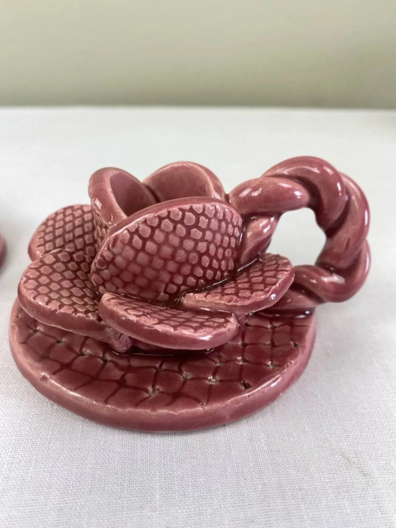 Portavelas de flores – Porcelain, Vintage (photo 5 of 11)