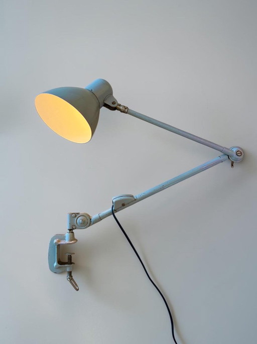 1950er Industrielle SIS-Licht Gelenkarm-Arbeitsleuchte - Ausgezeichneter Zustand