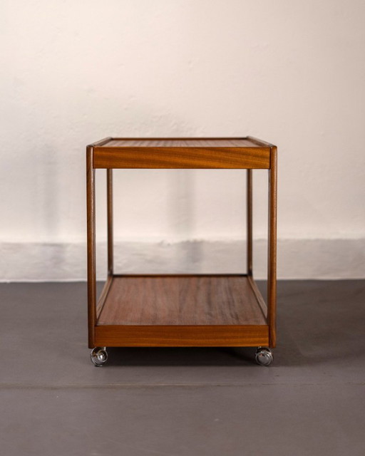 Tavolino in teak Mid-Century di Opal Möbel, Germania, circa 1960