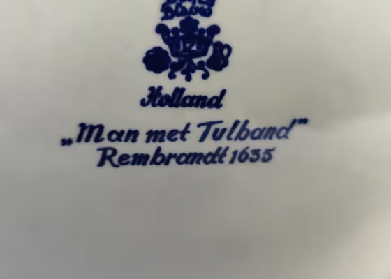 Image 1 of Delft Blue plate