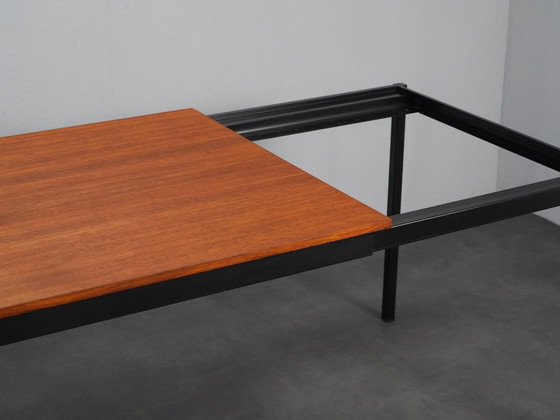Extendable Dining Table Model 3707 by Gispen, Netherlands, 1960s – Metal, Wood (photo 6 of 8)