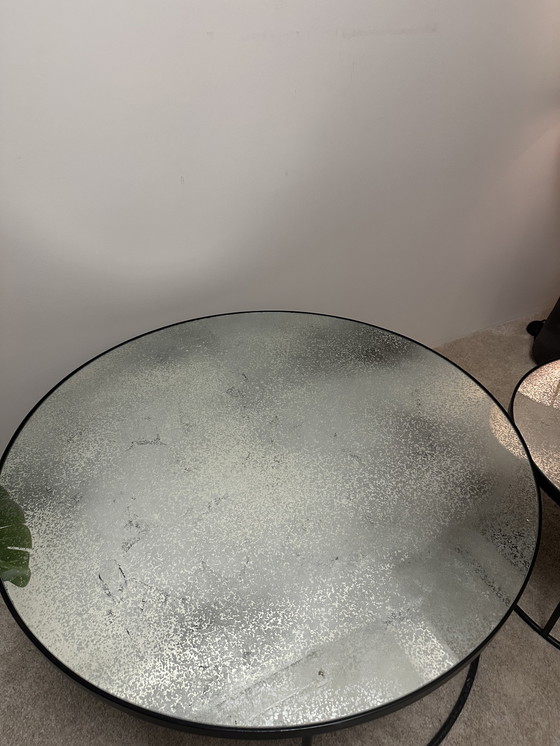 Image 1 of Ethnicraft salontafel set nesting clear showmodel