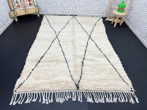 Image 1 of Handgeknüpfter Naturwollteppich, 300 x 200 cm